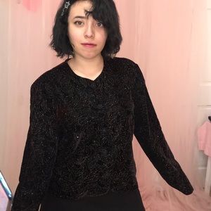 Vintage Glitter Jacket